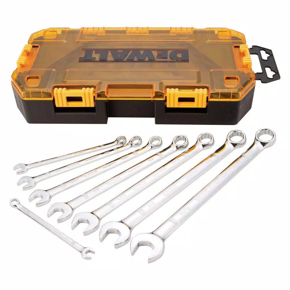 DEWALT 8-Piece SAE Combination Wrench Set