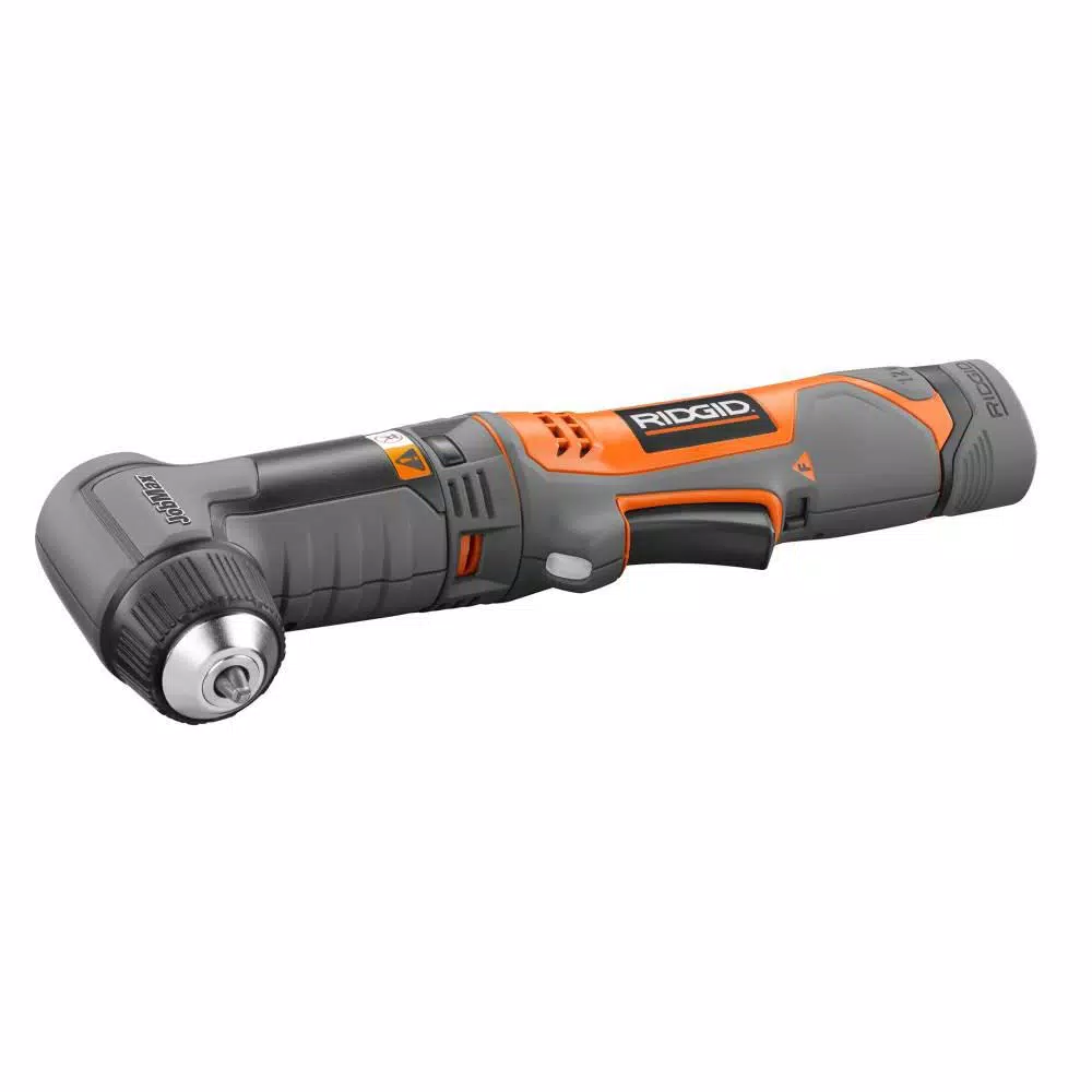 RIDGID JobMax 3/8 in. 12V Cordless Right Angle Drill/Driver Head (Tool Only)