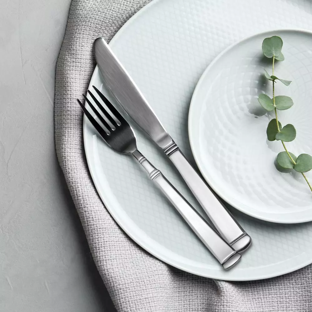 Hampton Forge Avenue 20-Piece 18/0 Stainless Steel Flatware Set, Service for 4