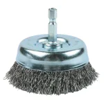 Lincoln Electric 1-1/2 in. Crimped Cup Wire Brush with 1/4 in. Shank thumbnail 2
