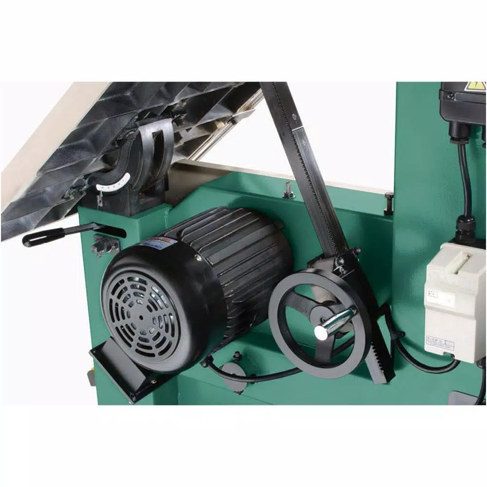 Grizzly Industrial 19-in Ultimate Vertical Bandsaw with 5 HP Motor and Motorized Upper Blade Guide