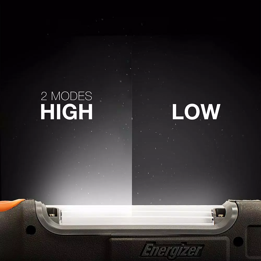Energizer Hard Case Professional LED Work Light, 550 Lumens, AA Battery Powered