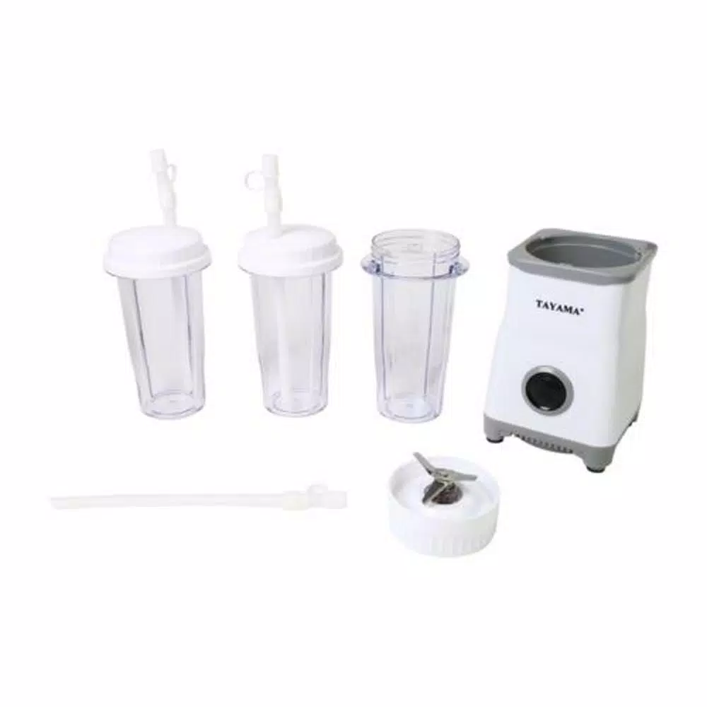Tayama EBL-102P4 Multi-Blender 15-Piece Personal Set, 250W, White