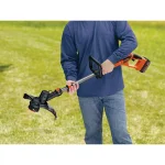 BLACK+DECKER 40V MAX Cordless 2-in-1 String Trimmer and Lawn Edger, 13 in. (Tool Only) thumbnail 7