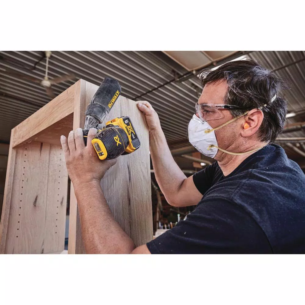 DEWALT 20V MAX XR Brushless 5 in. Cordless Random Orbital Sander Kit with 5.0 Ah Battery and Charger