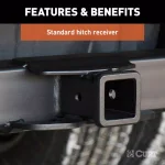 CURT Xtra Duty Class 5 Trailer Hitch for Chevrolet Silverado & Sierra 2500/3500 HD Long-Bed, 2" Receiver thumbnail 9