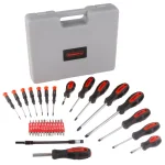 Stalwart 42-Piece Screwdriver Set with Precision Tools and Bit Adaptor Handle thumbnail 1