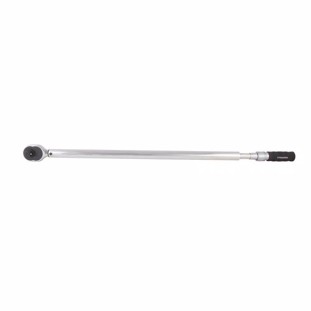 Steelman 3/4 in. Drive Micro-Adjustable Torque Wrench, 100-600 ft. lbs.