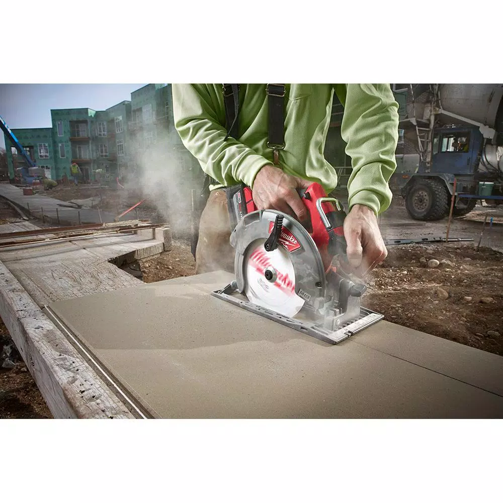 Milwaukee 7-1/4 in. PCD Tipped Fiber Cement Circular Saw Blade, 4-Tooth