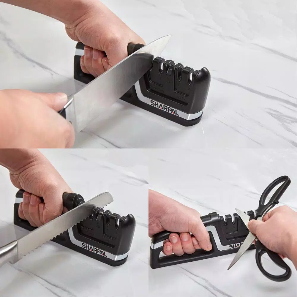 Sharpal 104N Professional 5-in-1 Knife and Scissors Sharpener