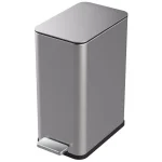 StyleWell 2.6 Gal. Stainless Steel Slim Step On Trash Can with Removable Liner thumbnail 1