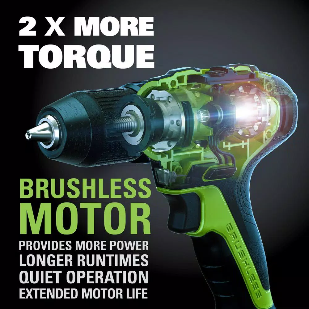 Greenworks 24V Cordless Brushless Impact Driver, 1/4 in. Hex, Tool Only