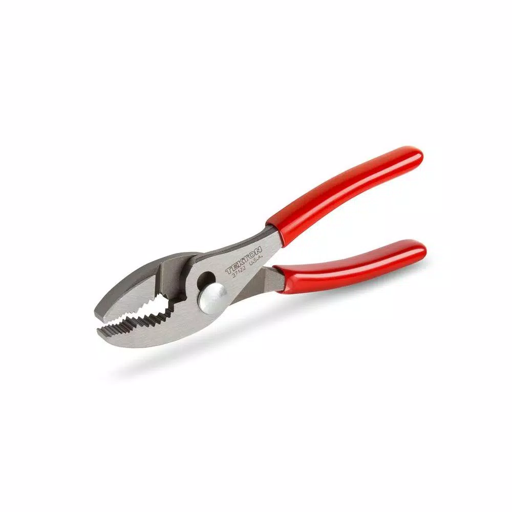 TEKTON 6-1/2 in. Slip Joint Pliers with Shear-Type Wire Cutter