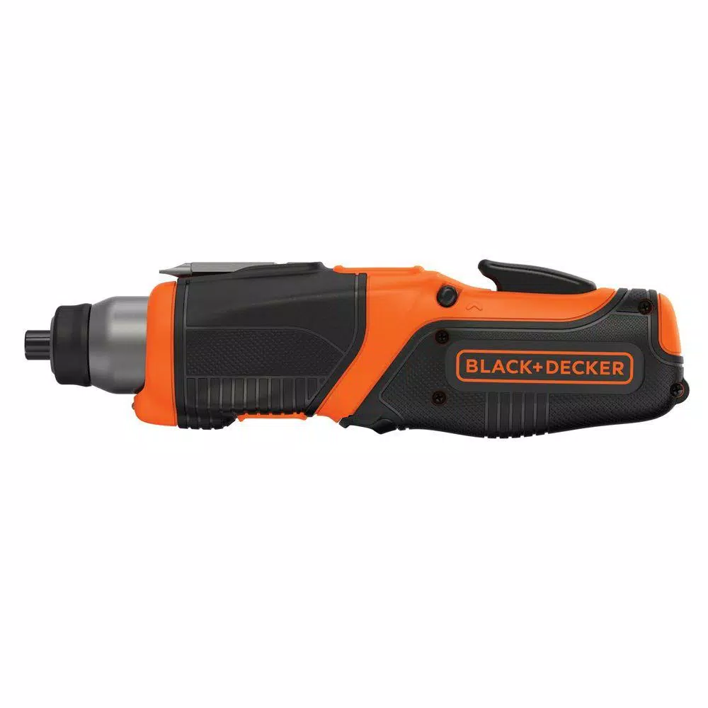 BLACK+DECKER 4V MAX Lithium-Ion Cordless Pivoting Screwdriver Kit with USB Charger and Accessories