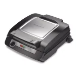 Hamilton Beach 3-in-1 MultiGrill Indoor Grill, Griddle, and Bacon Cooker, 200 sq. in. Nonstick Surface, Black thumbnail 1