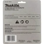 Makita 5 in. Round Hook and Loop Backing Pad with 8-Hole Dust Collection thumbnail 5