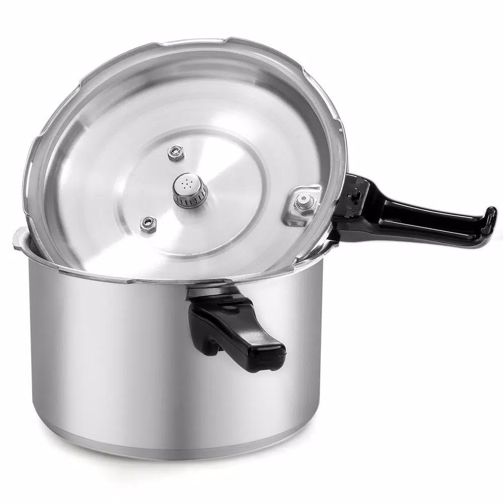Barton 6 Qt. Aluminum Stovetop Pressure Cooker with Pressure Release Valve
