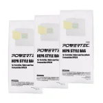 POWERTEC HPB2H HEPA Filter Replacement Vacuum Bags for AstroVac, VacuMaid, and Valet (3-Pack) thumbnail 1