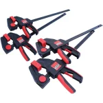 BESSEY Trigger Clamp Set, 4-Piece (Includes EHKM06 and EHKL12) thumbnail 1
