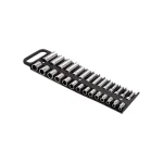 Lisle Magnetic 3/8 in. Drive Socket Holder, Holds 28 Sockets up to 1 in. or 24 mm thumbnail 2