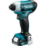 Makita 12V MAX CXT Cordless 1/4 in. Impact Driver Kit with (2) 2.0Ah Batteries, Charger, and Hard Case thumbnail 4