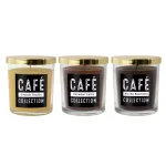 LUMABASE Coffee Cafe Collection Scented Candles, 10 oz. Glass Jars, Set of 3 thumbnail 1
