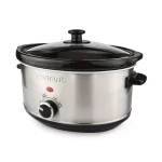 Courant 3.5 Qt. Stainless Steel Slow Cooker with Temperature Settings thumbnail 2