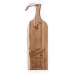 TOSCANA Mary Poppins 24 in. Artisan Acacia Wood Serving Plank & Cheese Board thumbnail 1