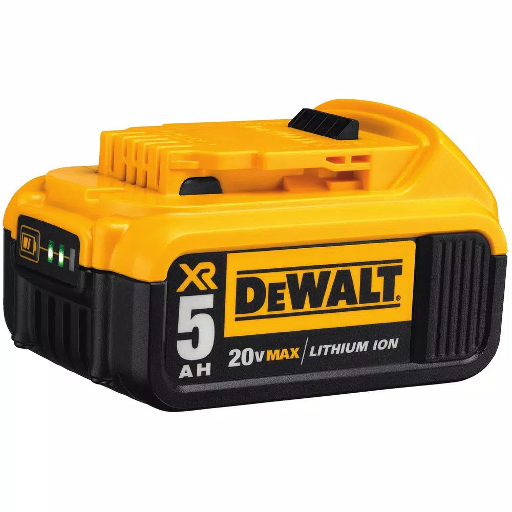 DEWALT 20V MAX 3000-Lumen Cordless LED Tripod Work Light with 5.0 Ah Battery