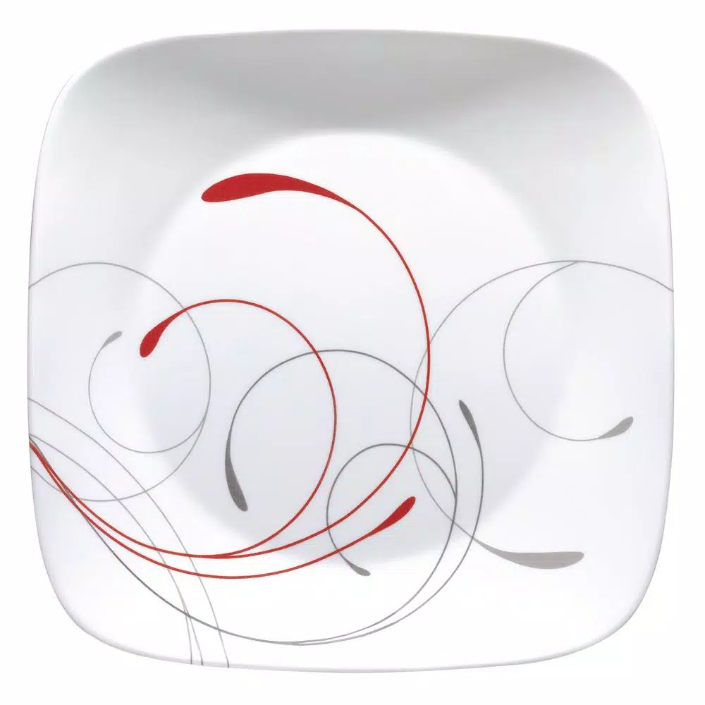 Corelle Square 16-Piece Splendor Glass Dinnerware Set, Service for 4