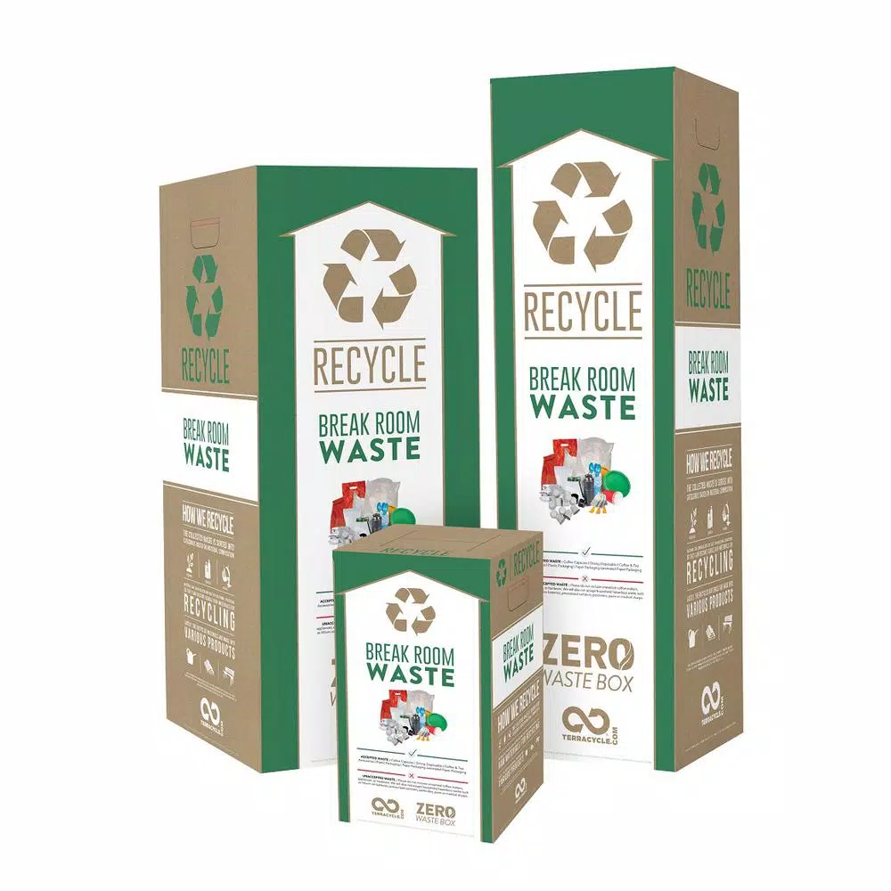 Unbranded TerraCycle Zero Waste Box for Electrical Wires and Cables Recycling - 6 Gal. Mail Back Container