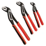 SUNEX TOOLS Sunex 3621V Slip Joint Water Pump Pliers Set, 3-Piece (7 in., 10 in., 12 in.) thumbnail 1
