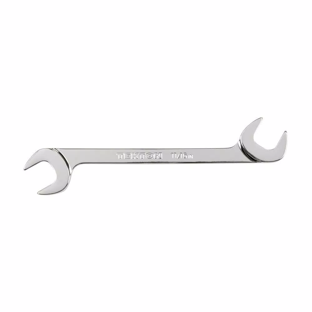 TEKTON 11/16 in. 60° Angle Head Double Open End Wrench