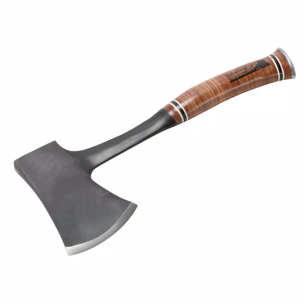 Estwing GEDORE 14 in. Sportsmans Axe with Genuine Leather Grip and Steel Sheath