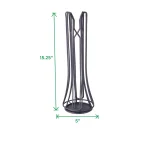 Mind Reader Nespresso Compatible Black Metal Coffee Capsule Holder & Spinning Dispenser (Holds 44) thumbnail 3