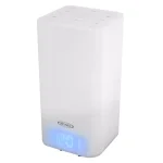 JENSEN JCR-370 Digital FM Radio Alarm Clock with Color Changing Mood Lamp and USB Charging Port thumbnail 1