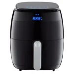 GoWISE USA 5 Qt. Air Fryer with Duo Touchscreen Display, 8 Presets, 1500W, Black thumbnail 1