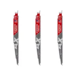 Milwaukee AX 9 in. Carbide Demolition Reciprocating Saw Blades, 5 TPI, 3-Pack thumbnail 1