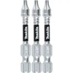 Makita ImpactXPS T10 Torx 2 in. Power Bits, 3-Pack thumbnail 1