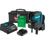 Makita 12V MAX CXT Green Beam Self-Leveling Cross-Line & 4-Point Laser Kit (2.0 Ah) thumbnail 1