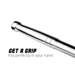 Capri Tools 3/8 in. Drive 18 in. Extended Leverage Breaker Bar, Chrome Vanadium & Molybdenum thumbnail 5