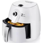 Ovente 3.2 Qt. White Electric Air Fryer with 1400W Power, Timer, and Adjustable Temperature Controls thumbnail 1