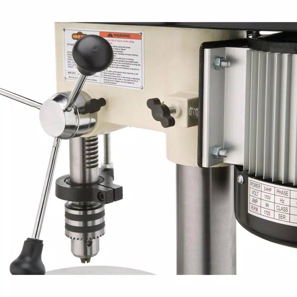 Shop Fox 3/4 HP 13 in. Bench-Top Drill Press, 110V