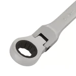 GEARWRENCH 17 mm Flex Head Combination Ratcheting Wrench, 12-Point Steel thumbnail 2
