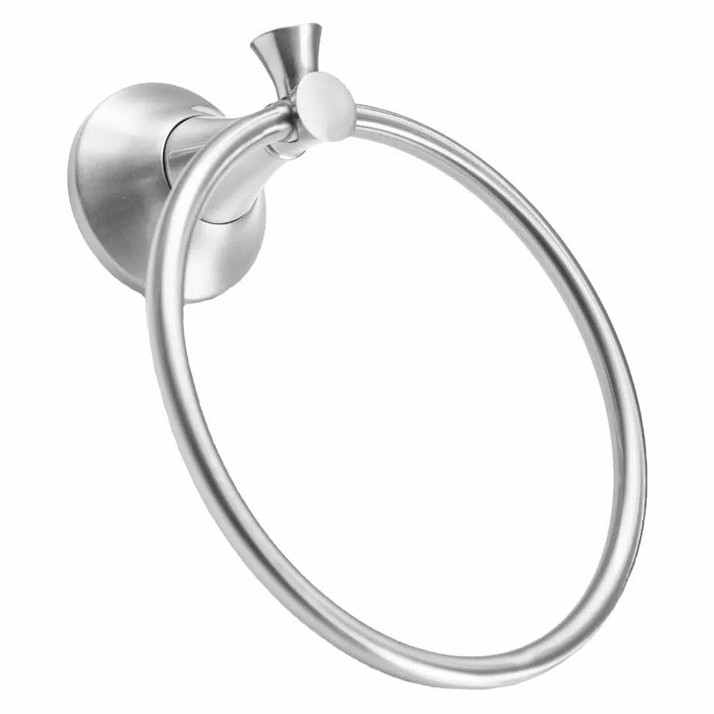 Arista Arlington Satin Nickel Wall Mount Towel Ring