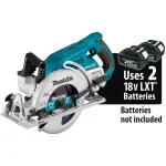 Makita XSR01Z 18V X2 LXT Brushless 7-1/4 in. Rear Handle Circular Saw (Tool Only) thumbnail 2