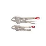 Milwaukee TORQUE LOCK Curved Jaw Locking Pliers Set with MAXBITE, 2-Piece (7 in. and 10 in.) thumbnail 1