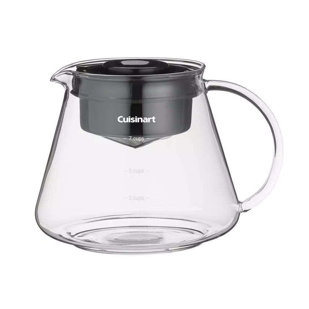 Cuisinart DCB-10 Automatic Stainless Steel Cold Brew Coffee Maker, 7-Cup Glass Carafe
