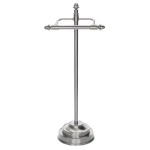 Moen Stockton Freestanding Pivoting Toilet Paper Holder, Brushed Nickel thumbnail 3