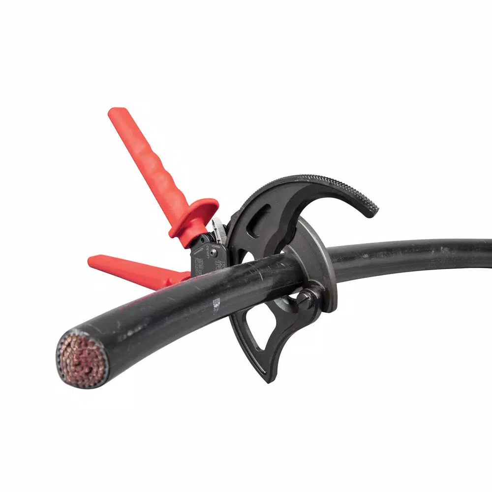 Klein Tools 12-1/8 in. Ratcheting Cable Cutter for Copper and Aluminum